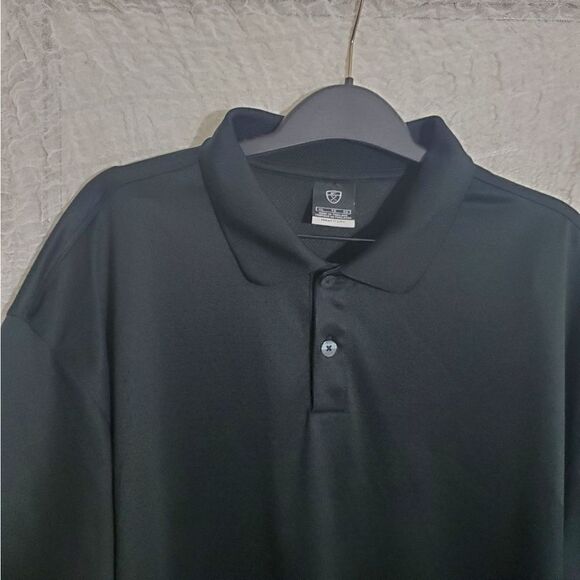 Nike Men's Fit-Dry Black Polo Shirt Size XL - Picture 3 of 8